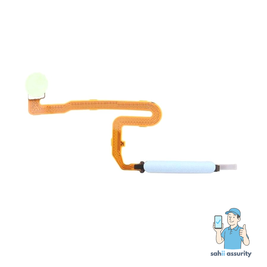 Fingerprint Sensor with Flex Cable for Xiaomi Redmi Note 10 Pro Max Blue